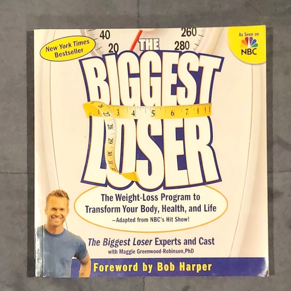 NWOT THE BIGGEST LOSER WEIGHT LOSS PROGRAM TO TRANFORM BODY HEALTH & LIFE BOOK